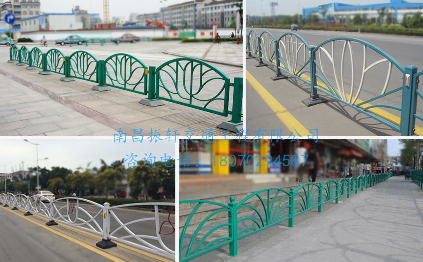 弧形鋅鋼定制道路護(hù)欄